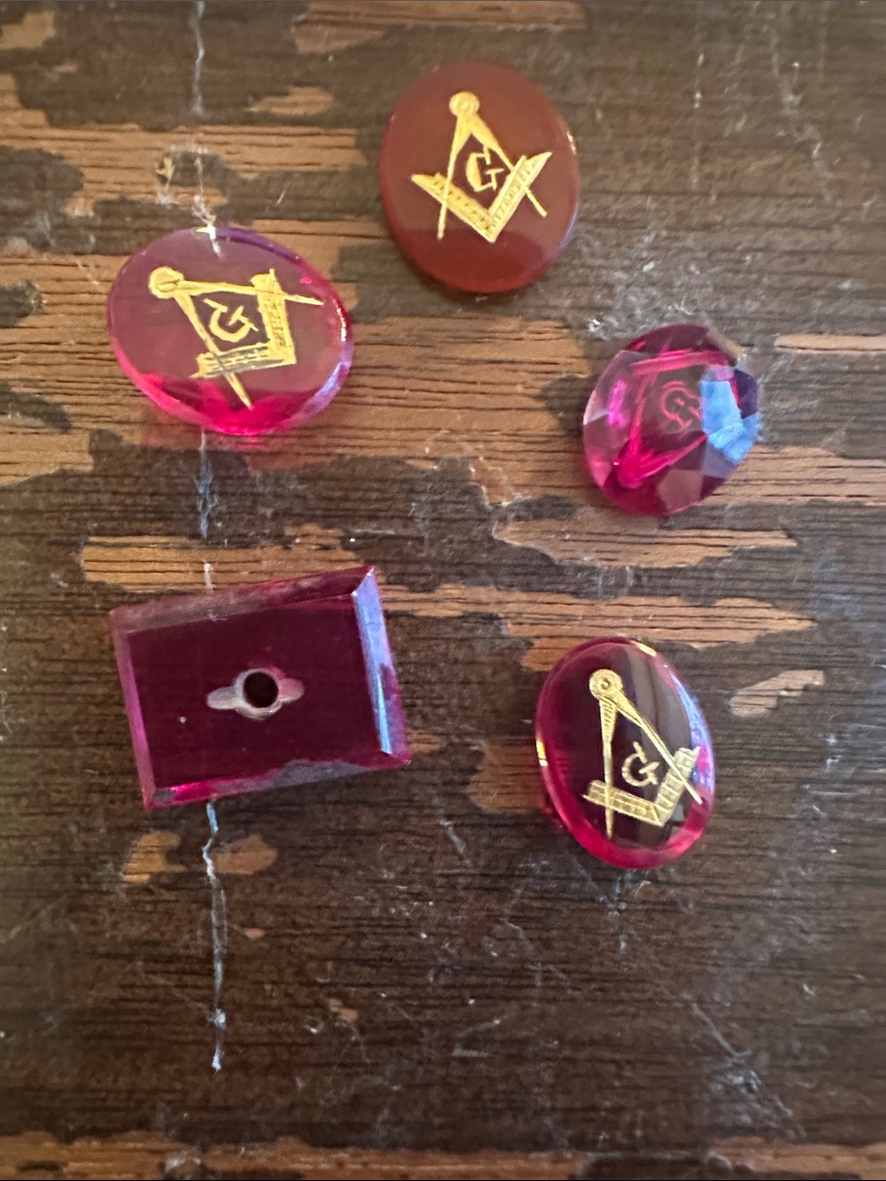 rubies, choice of one
